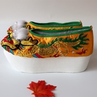 Taiwanese Handmade Dragon-Themed Embroidered Shoes