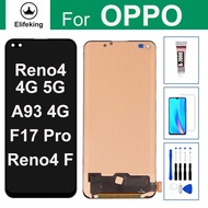 6.4 lcd cho Oppo A93 reno4 RENO 4 F 4G 5g F17 Pro cph2121 cph2113 sph2209 hiển thị các bộ phận Bộ li