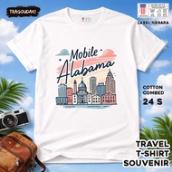 T-SHIRT BY ALABAMA 21 WEAR COUNTRYTAG ASAL US COTTON 24S SOUVENIR PREMIUM GIFT