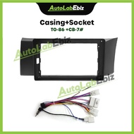 Toyota GT86 / Subaru BRZ 2013-2021 (MODEL B) - 9 inch Casing Android with Power Socket