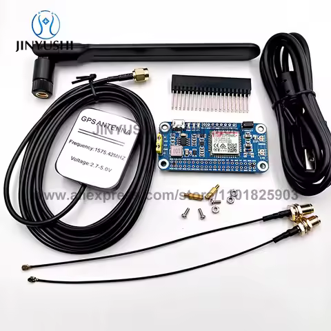 SIMCom SIM7080G NB-IoT/Cat-M(eMTC)/GNSS Development board Hat With SIM card slot Antenna kits For Ra