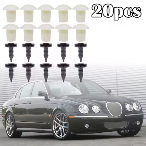 20X For Jaguar S-Type Vanden Plas X-Type Snap Sack Inserts Grommet Fender Interior Door Card Trim Pa
