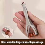 (COD) Finger Joint Acupoint Massager Rollers With  Oil Relieve Finger Fatigue Arthritis Massage Tool