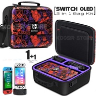 Pokemon Scarlet and Violet Storage Bag For Nintendo Switch &amp; Switch Oled Fitness Ring Large Capacity Bag