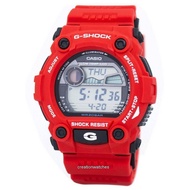 [CreationWatches] Casio G-Shock G-Rescue Moon Tide Red Resin Strap Men Kids Sports Watch G-7900A-4C