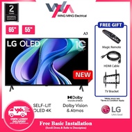 [Free Install within Klang Valley] LG 65"55" 4K UHD Smart TV OLED A3 OLED65A3PSA OLED55A3PSA Dolby Vision &amp; HDR10 (2023)