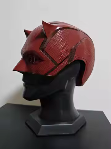 New Stock Marvel Movie Daredevil Reborn Again Cosplay Helmet Adult Size Prop Halloween Costume Acces