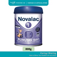 Novalac I Infant Formula (0-12 months formula) 800g EXP:10/2026 [ Easinova, Farmasi CS ]