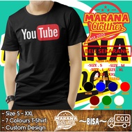 Youtube Logo v2 T-Shirt Distro Shirt
