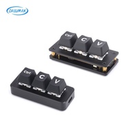 Ctrl C/V Copy Stick Shortcut Key Programmable Three-Key Keyboard Development Board Programmer Dedica