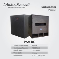 speaker pasif / passive subwoofer RC 118 audioseven ( bukan huper )