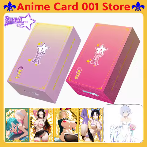 wholesale New Senpai Goddess Haven 6 Card Senpai Goddess Haven 4 Booster Box cute Girl Party Swimsui