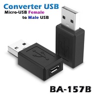 Micro USB Female to USB 2.0 Male Converter Adapter Box BA-157B