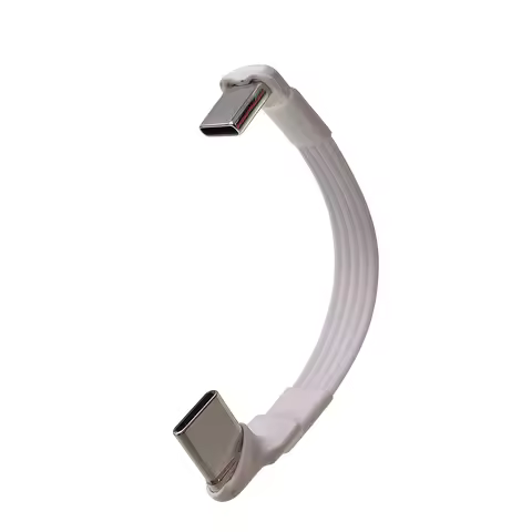 M TO F USB 2.0 Type C to Type C Extension Cable 90Β° Adapter FPC FPV Band Flat USB C Cable 3A 5CM-100