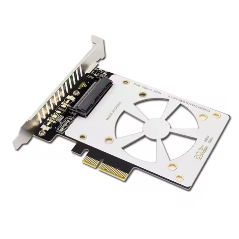 U.2 to PCIE Adapter Riser PCI Express 3.0 X4/X8/X16 to SFF-8639 U.2 Adapter for Intel 750 2.5" NVMe 