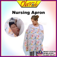 OLAKIDS Kain Menyusu Nursing Cover Wear Nursing Cover Breastfeeding Nursing Cover Cotton