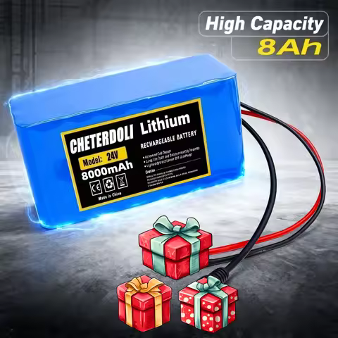 New 24V 7S2P 10Ah 8Ah Battery pack with 29.4V Charger For Rechargeable Battery Mini Portable LED/Lam