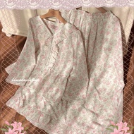 Vintage Himeka Elena One Set (Special Pattern) Blouse & Skirt - Raya - Coquette & Cottagecore