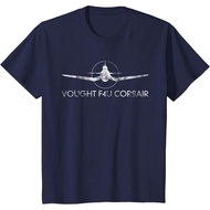 Viclt F4U Corsair WW2 Plane Warplanes Silhouette T-Shirt