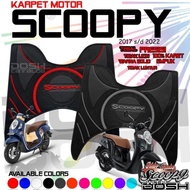 Xil Karpet Motor Scoopy Tahun 2017 Sd 2022 Aksesoris Motor Scoopy