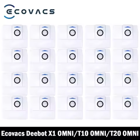 For Ecovacs Deebot X1 OMNI / T10 OMNI / T20 OMNI Dust bag accessories Dustbin Garbage bag Vacuum bag