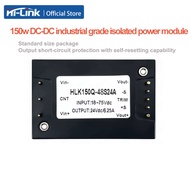 HLK-150MQ48S24A 150W Isolated DC-DC Power Module 48VDC to 24V Industrial Railway Step Down Converter