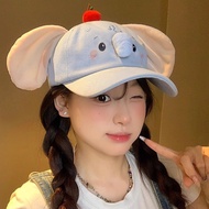 [PREORDER] Disney Dumbo Hat 55–61 cm | Cute 3D Ear Baseball Cap Summer Sun Protection Hat