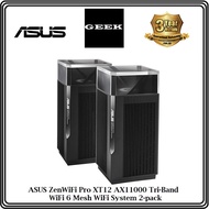 ASUS ZenWiFi Pro XT12 AX11000 Tri-Band WiFi 6 Mesh WiFi System 2-pack - 3 Years Local Warranty