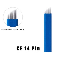 20Pcs/Set Jarum Sulam Alis 12/14/16/18/21 Pins Eyebrow Tattoo 18U Universal Needle Sulam Alis Hairst
