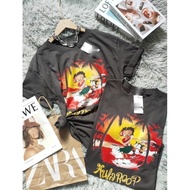 COD✅（จัดส่งตลอด 24 ชั่วโมง）💖เสื้อยืดโอเวอร์ไซส์  Oversize คละไซร์ ลายSKID ROW สุดเท่😈😈 LuckyShopTH-1