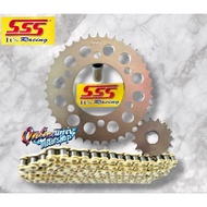Gear set sss 415 gold chain random Scorpio/scorpio Z