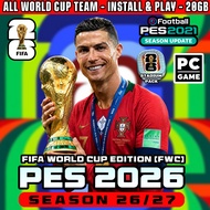 PES 2026 FIFA WORLD CUP EDITION SEASON 26/27 - Install & Play (PC)