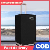TheWoodFamily Waterproof Suitcase Protector Luggage Cover Baggage Dust Case Cover Suitcase Case Trav