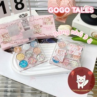 [GOGO TALES] Gogo Tales Eyeshadow Palette 9 Kitty Strawberry Pink Shell, Stellar Ripple Colorful, 6g