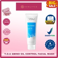YOU Hy Amino Facial Wash | Oil Control, Hydrating, Brightening, Anti-Acne, Facial Wash
