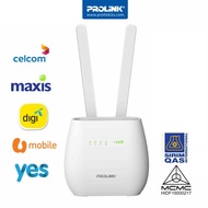PROLiNK 4G LTE Router with Voice Call / Network LAN Port / 5dBi Antenna PRN3006LV PRN3006 LV PRO3006