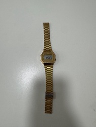 Casio A168 Gold