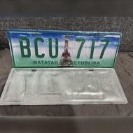 Temporary Car Plate Customize