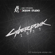 Cyberpunk 2077 Game Car Sticker E3 Cyberpunk Electric Car Motorcycle Sticker Sticker Car Door