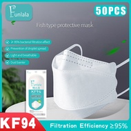 50pcs KF94 Mask Made in Korea KF94 Mask Face 4ply 50pcs Reusable Washable Malaysia KF94 Medical Mask 3d Breathable Dust Mask Respirator Surgical Mask Protective Shield Face Mask Fast Delivery