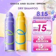 Grace and Glow Dry Shampoo Spray Shampoo for Hair Care Volume & Oil Control Daily Hair Refresh 150ml
