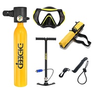 【pemasok lokal】DIDEEP alat selam lengkap dewasa COD tabung scuba composite 0.5 liter tabung selam al