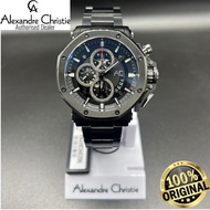 (Official Warranty) Alexandre Christie Stainless Steel Quartz Chronograph Men Watch 9603MCBEPBA