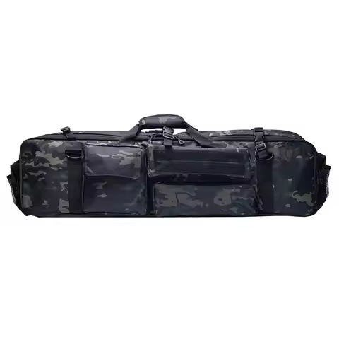100CM Airsoft Carbine M249 Gun Bag Carrying Case Airsoft Combat Multicam Nylon Sniper Backpack Case 