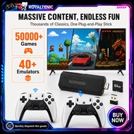 2026 New 4K TV Game Stick X2 PRO 64G 128G Handheld Game Player 2.4G Dual Wireless Controller 50000+ 