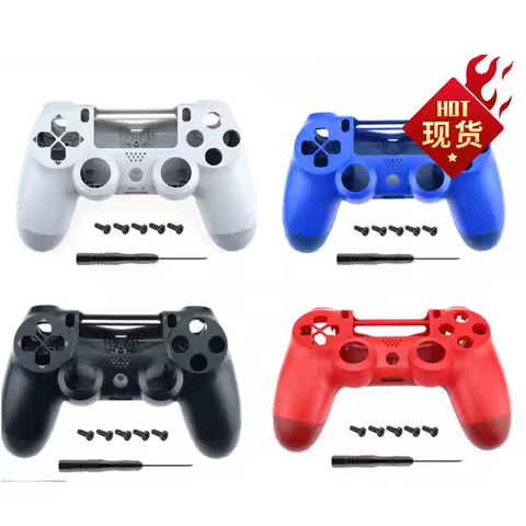 For Playstation 4 Pro Dualshock 4 PS4 Pro Controller JDS040 JDM-040 V2 Matte Housing Shell Front Bac