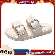 A Slippers Women Summer Outdoor Sandals Fashion Soft-Soled Thick-Soled Beach Anti-Slip Comfortable V