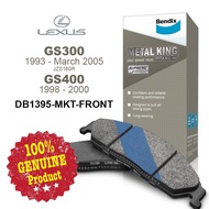 Original Bendix [DB1395MKT] Front Brake Pad - Lexus GS300 400 Front Brake Pad
