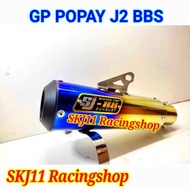 [ Garansi] Diskon 3%! Slincer Silincer Knalpot Sj88 Racing Gp Popay J2