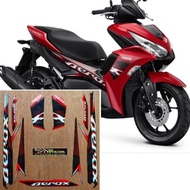 Terlaris Striping Original Yamaha Aerox Merah Tahun 2022 2023